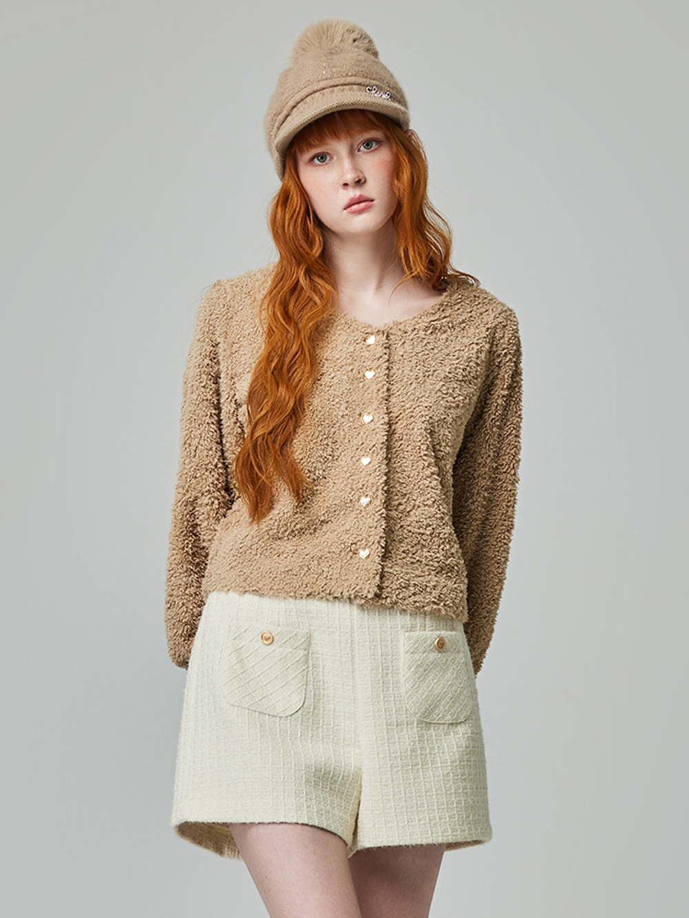 abito小香格紋短褲