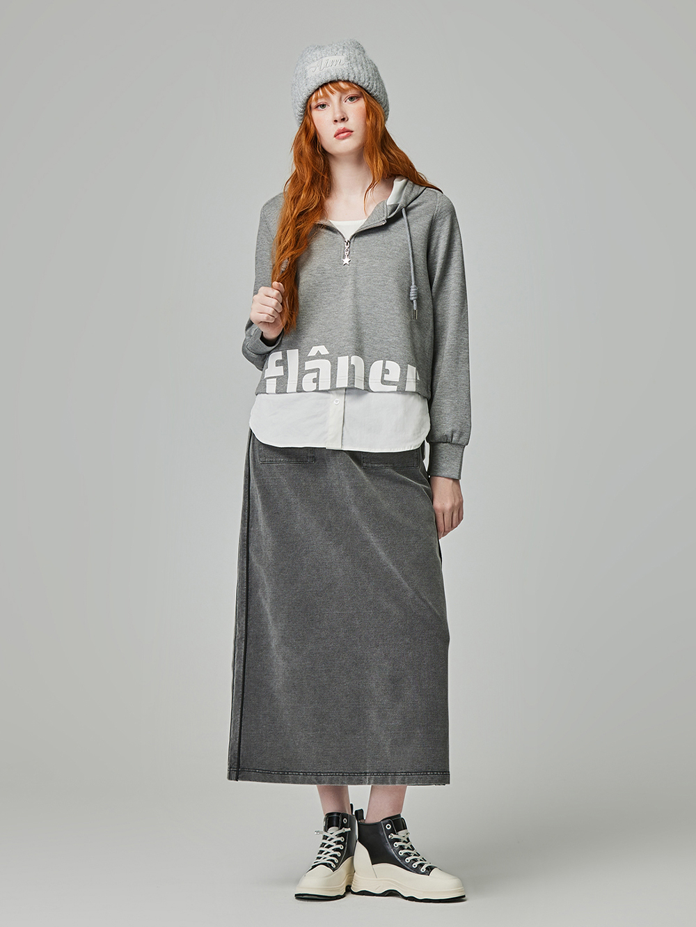 abito水洗棉質長裙