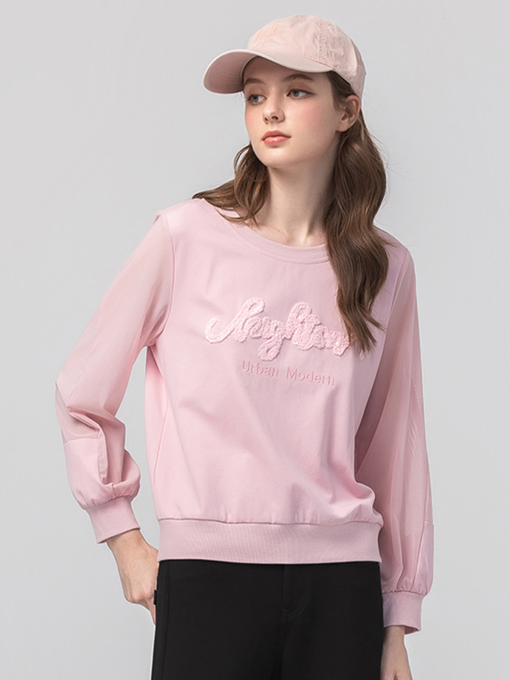 abito立體棉質刺繡上衣