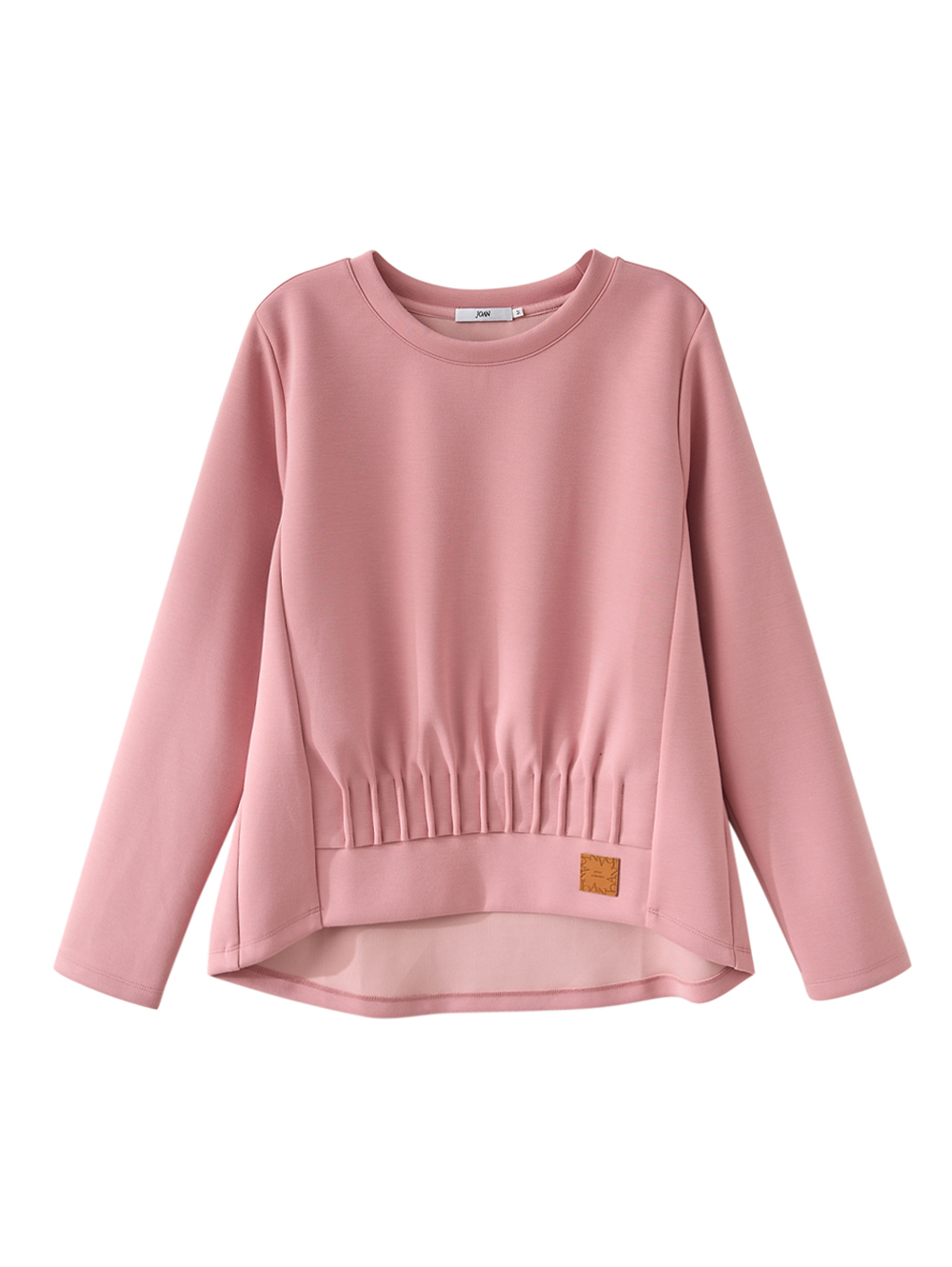 JOAN設計感抽摺彈性上衣