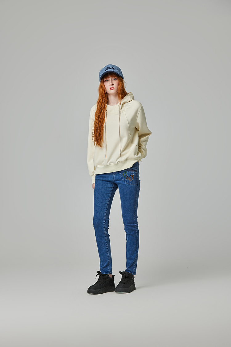 abito內刷毛連帽上衣