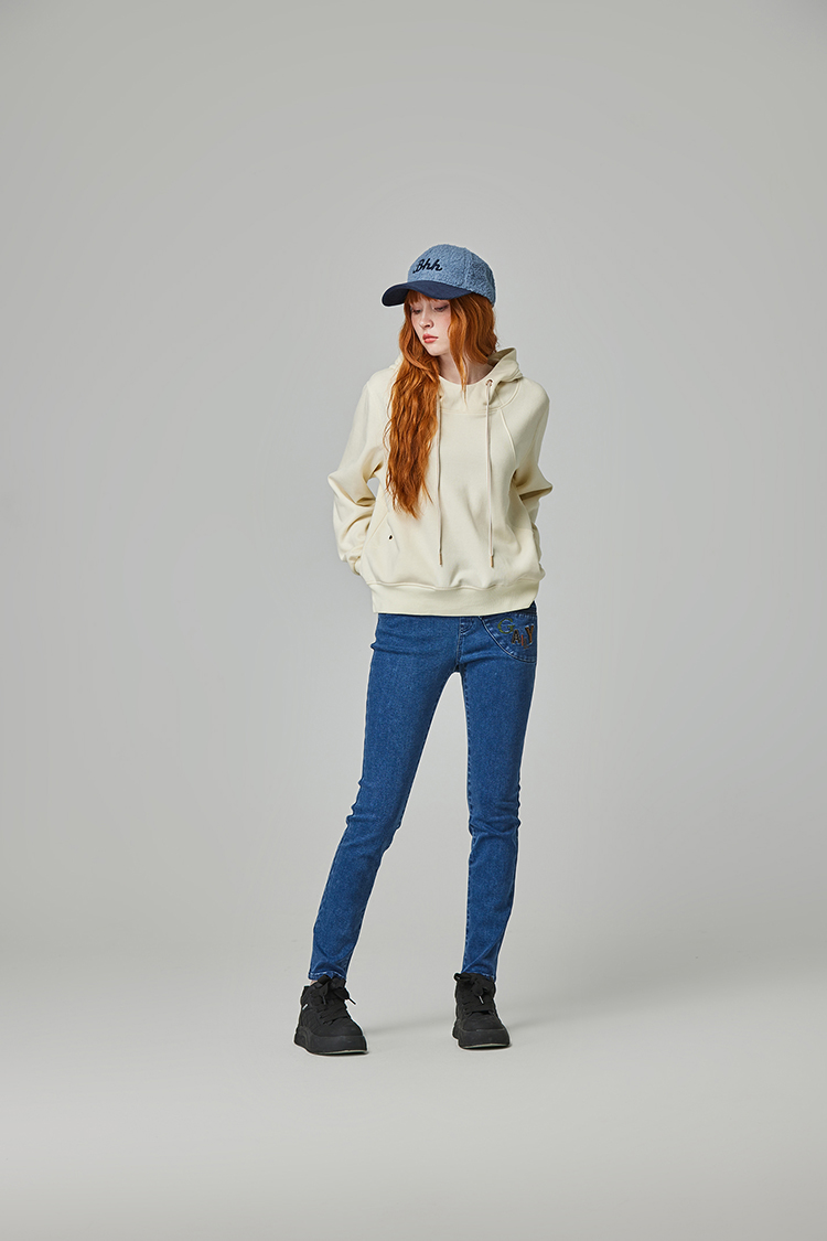 abito內刷毛連帽上衣