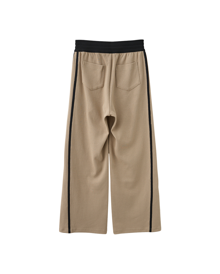 abito棉質鬆緊腰頭長褲