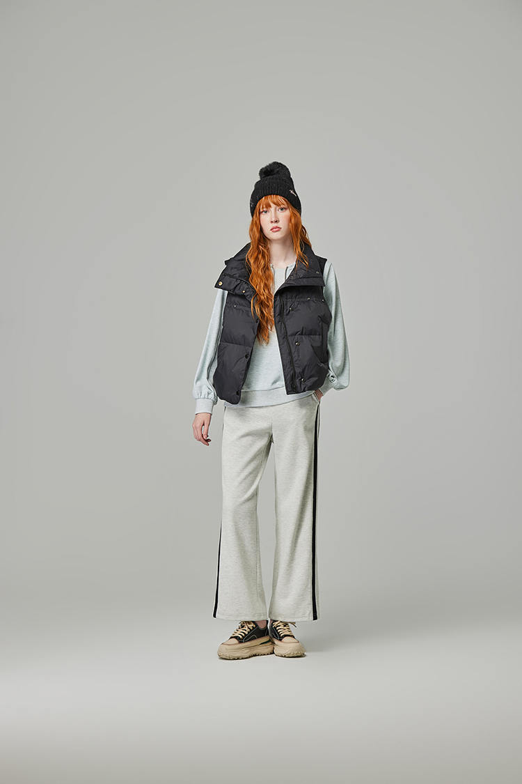 abito棉質鬆緊腰頭長褲