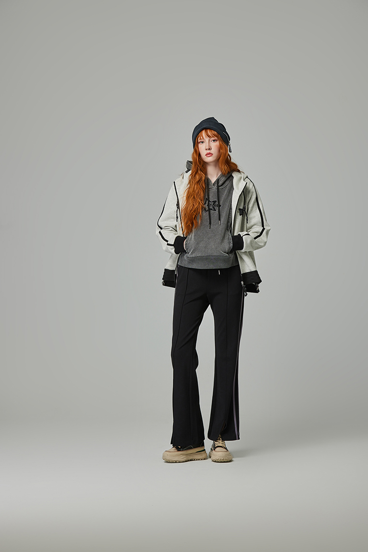 abito舒適彈性鬆緊腰頭褲