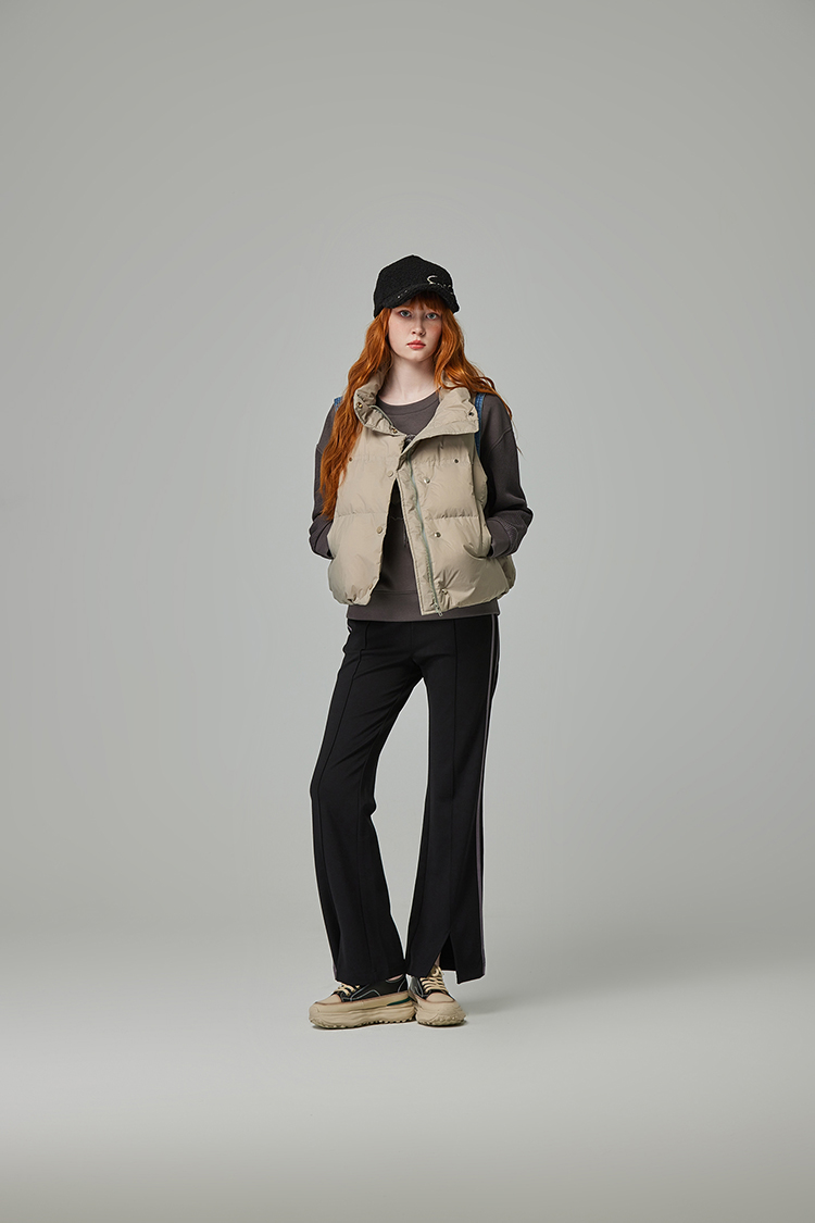 abito舒適彈性鬆緊腰頭褲