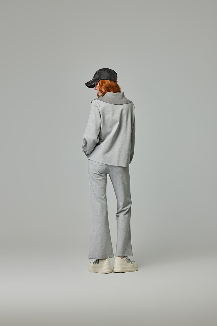 abito舒適彈性鬆緊腰頭褲