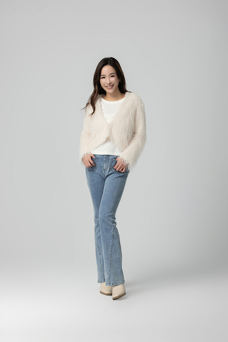 CHANG YU x abito棉質微喇叭牛仔褲