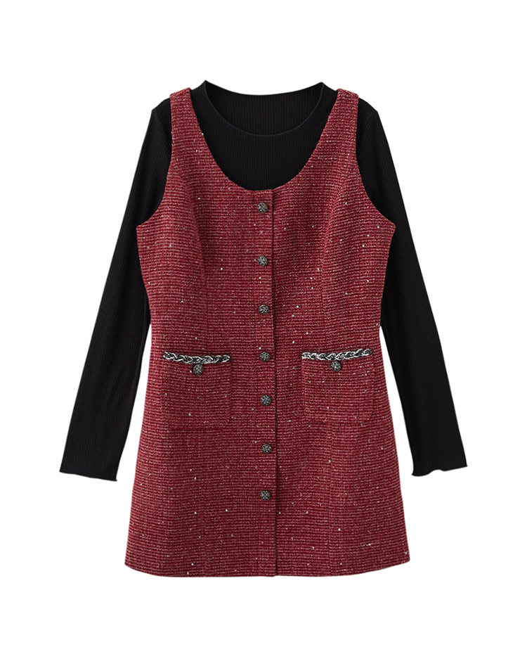 CHANG YU x abito氣質兩件式連身洋裝