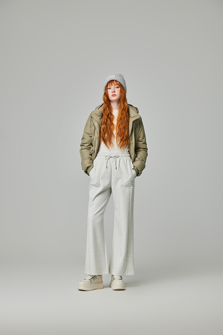 abito愛心羽絨連帽外套