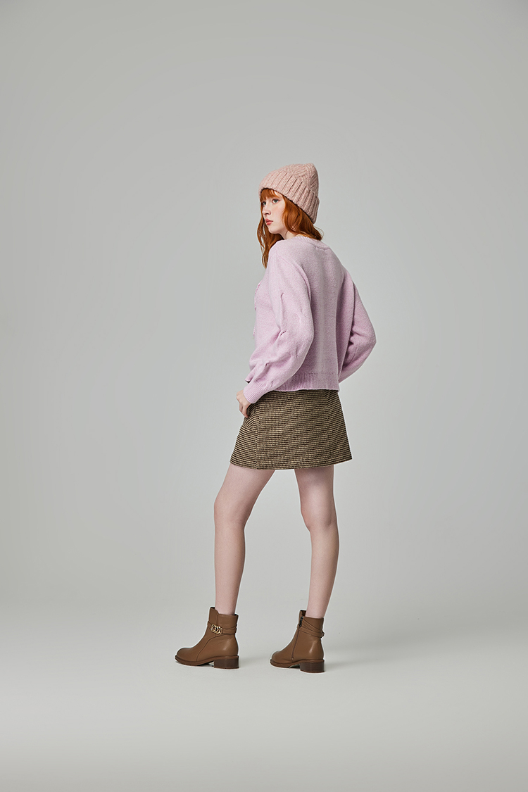 abito立體蝴蝶結針織上衣