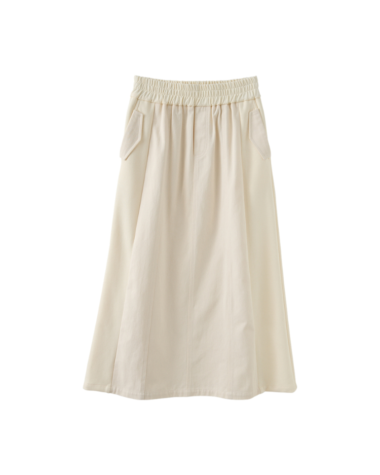 abito個性拼接牛仔裙