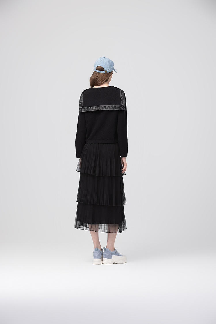 abito氣質網紗長裙