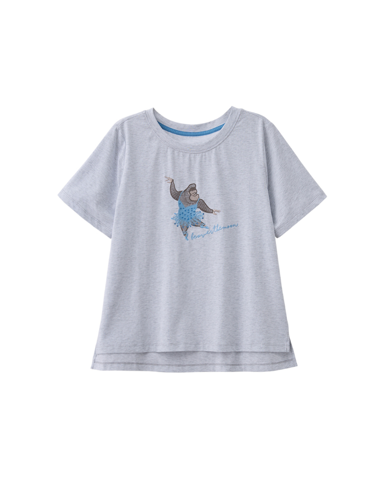 DITA芭蕾猩猩繡花T-SHIRT