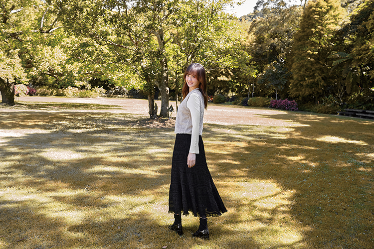 DITA兩件式浪漫花紗背心上衣