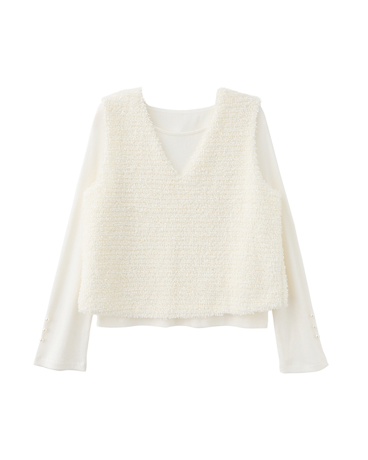 DITA兩件式浪漫花紗背心上衣