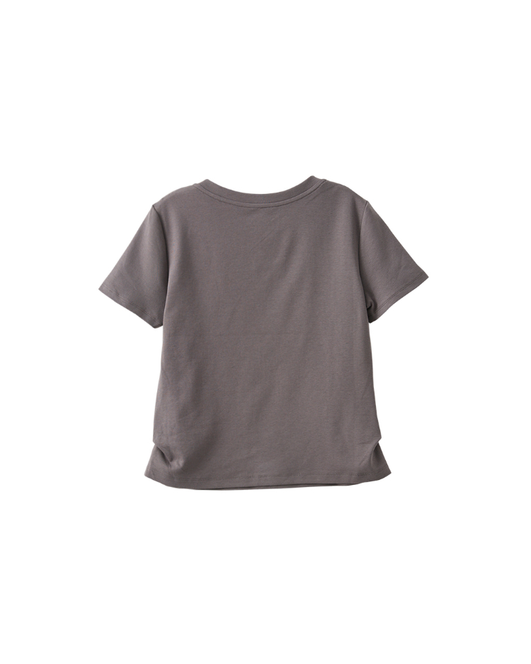 DITA豹紋愛心修身T-shirt