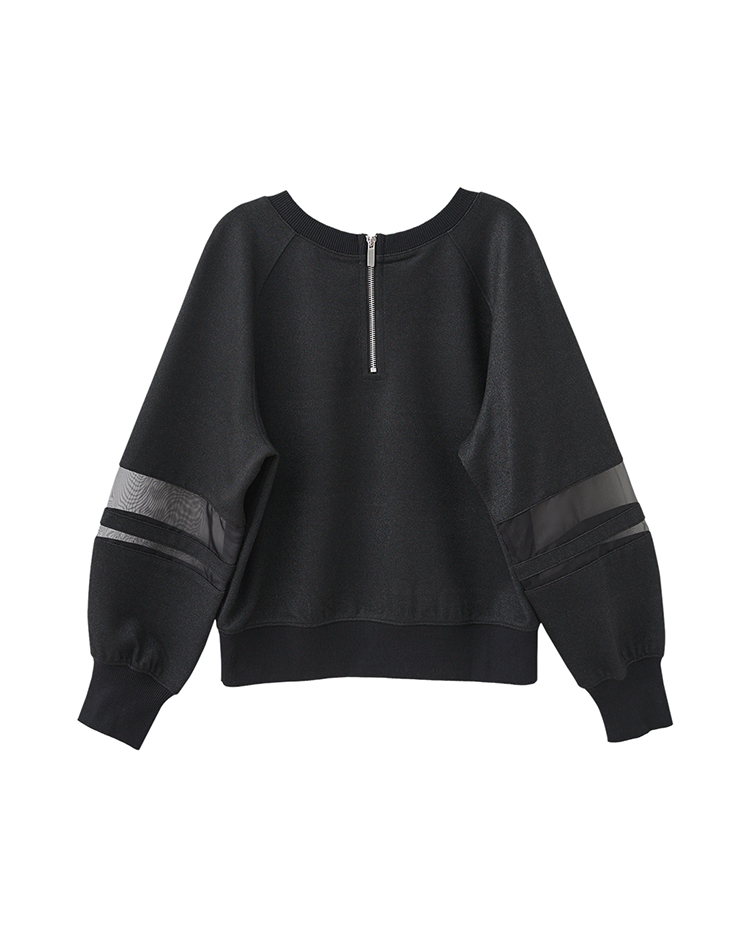 DITA金蔥拉克蘭拼接上衣