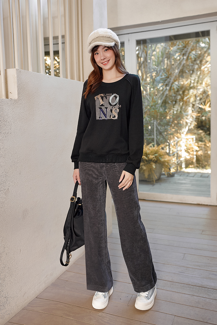 DITA休閒拉克蘭剪接大學T