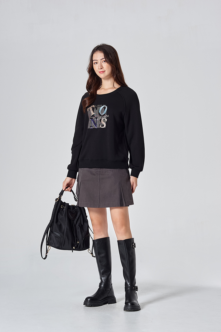 DITA休閒拉克蘭剪接大學T