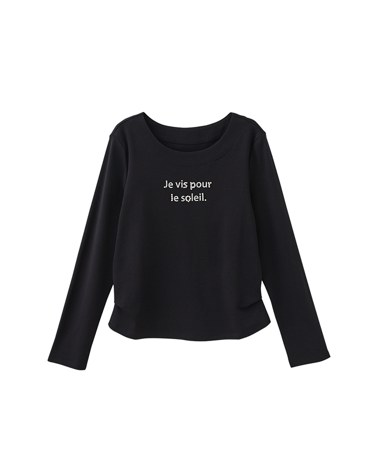 DITA修身簡約長袖上衣