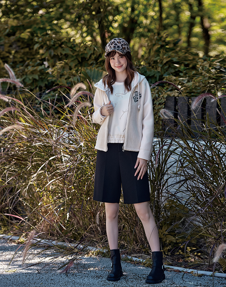 DITA簡約個性丸編五分褲