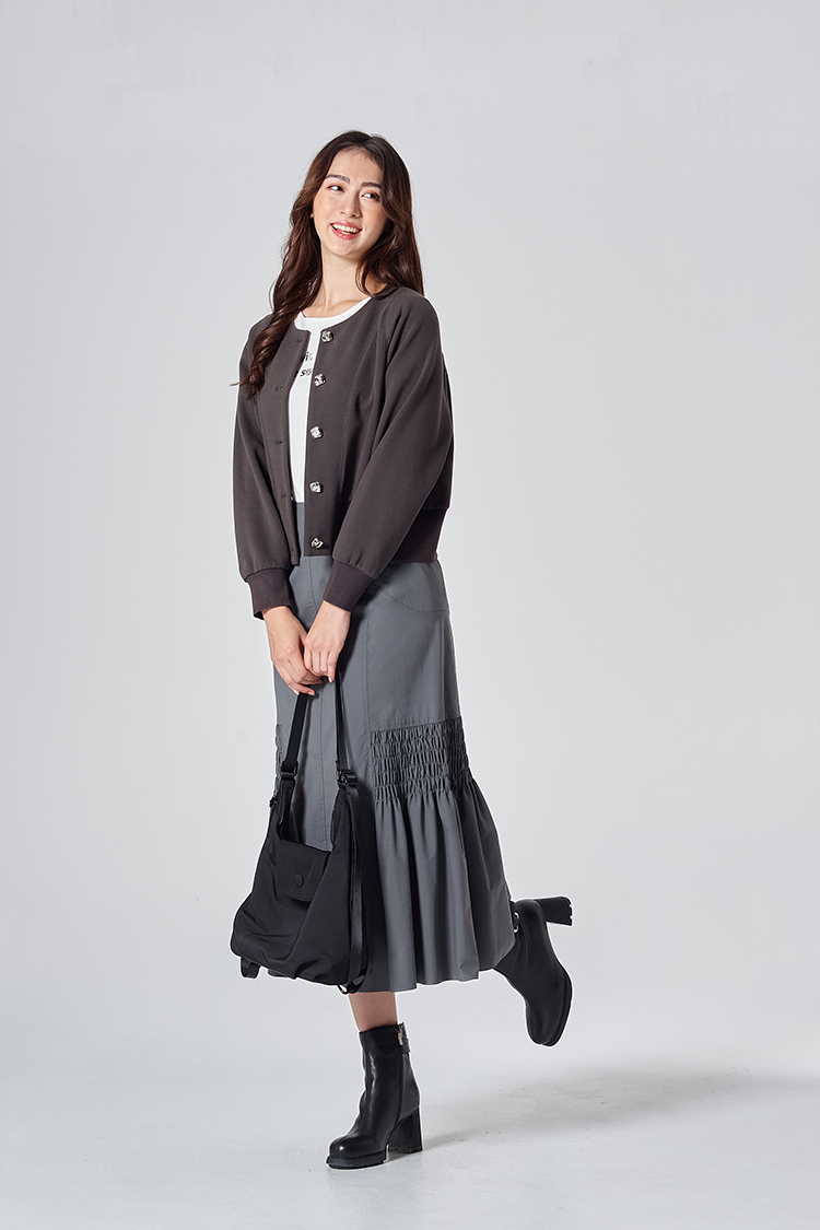 DITA氣質連袖縮口外套