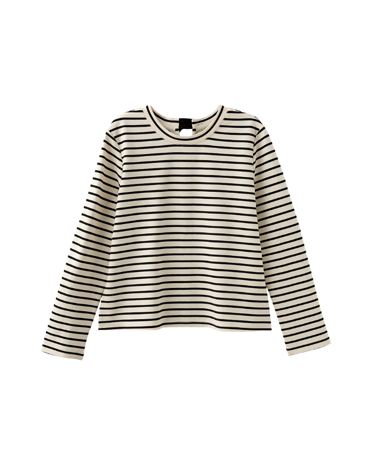 DITA造型後領蝴蝶結T